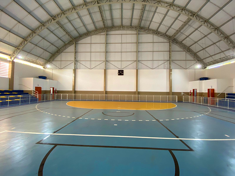 Complexo Esportivo da Cecap será inaugurado no dia 23 com aula de